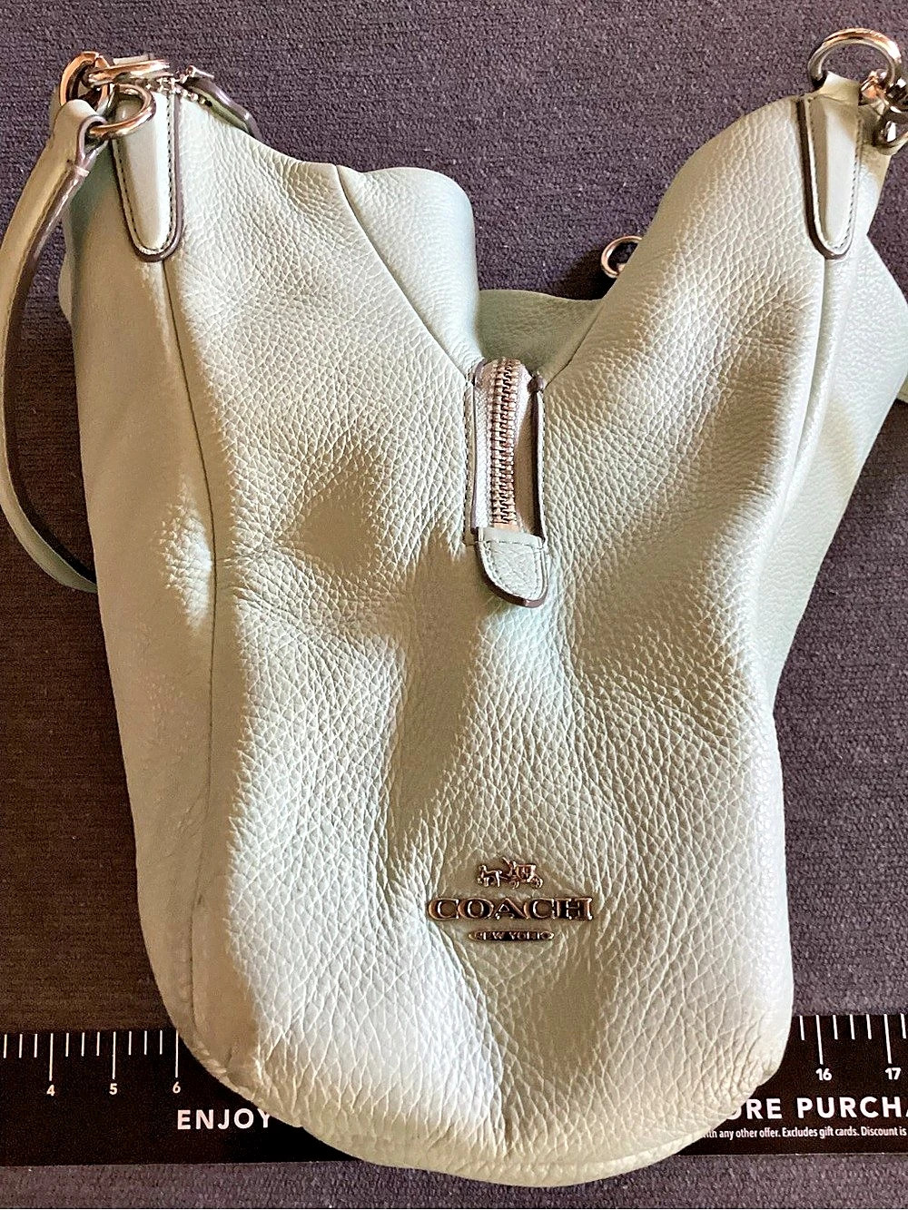 Coach Madison Phoebe Shoulder Bag Seafoam